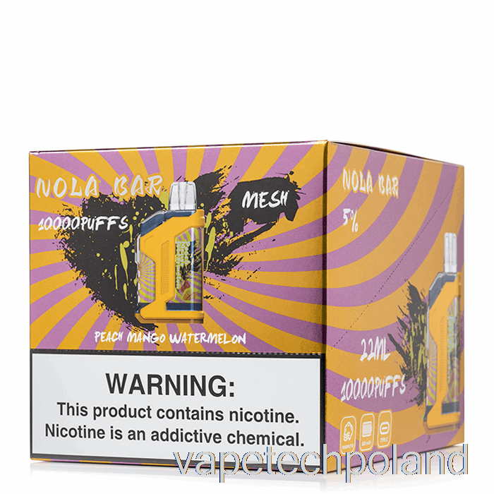 Vape Shop Warszawa [10-pak] Więc Soul Nola Bar 10000 Jednorazowego Użytku